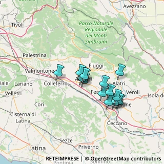 Mappa , 03012 Anagni FR, Italia (10.81933)