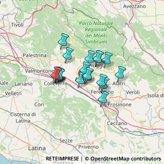 Mappa , 03012 Anagni FR, Italia (9.6155)
