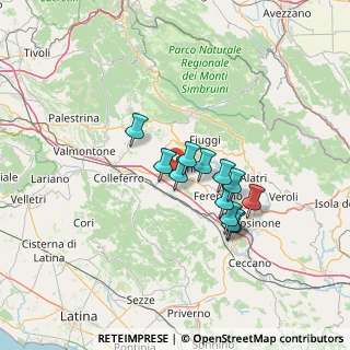 Mappa , 03012 Anagni FR, Italia (10.865)