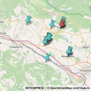 Mappa , 03012 Anagni FR, Italia (6.44765)