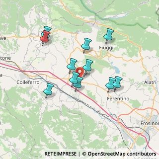 Mappa , 03012 Anagni FR, Italia (6.72727)