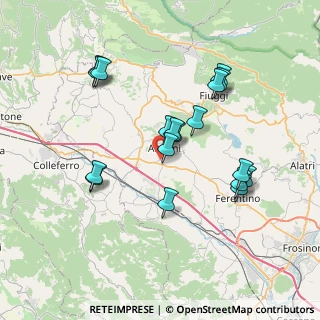 Mappa , 03012 Anagni FR, Italia (7.44944)