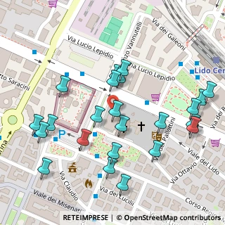 Mappa Piazza Regina Pacis, 00122 Lido di Ostia RM, Italia (0.14783)