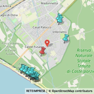 Mappa Via Valle Aurina, 00124 Roma RM, Italia (3.2265)
