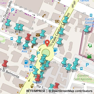 Mappa Piazzale della Posta, 00121 Roma RM, Italia (0.08214)