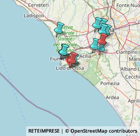 Mappa Piazzale della Posta, 00121 Roma RM, Italia (12.26923)