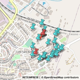 Mappa Via Oriana Fallaci, 00034 Colleferro RM, Italia (0.21429)