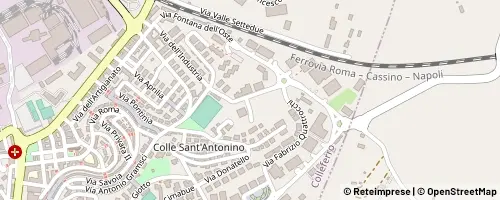 Mappa Colleferro