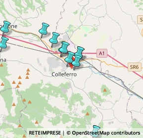 Mappa Via Oriana Fallaci, 00034 Colleferro RM, Italia (4.09583)