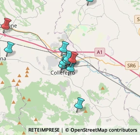 Mappa Via Oriana Fallaci, 00034 Colleferro RM, Italia (4.09231)