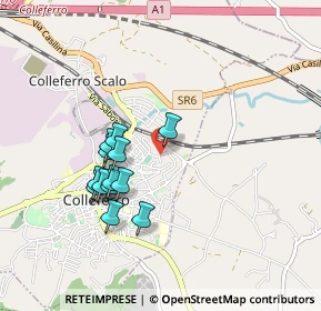Mappa Via Oriana Fallaci, 00034 Colleferro RM, Italia (0.84615)