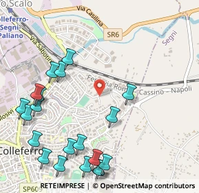 Mappa Via Oriana Fallaci, 00034 Colleferro RM, Italia (0.7155)