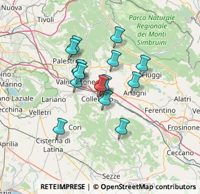 Mappa Via Oriana Fallaci, 00034 Colleferro RM, Italia (10.65333)