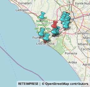 Mappa Via Cansacchi Stefano, 00100 Roma RM, Italia (13.3315)