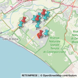 Mappa Via Bedollo, 00124 Roma RM, Italia (3.69833)
