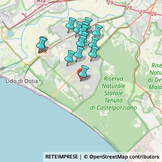 Mappa Via Bedollo, 00124 Roma RM, Italia (3.91133)