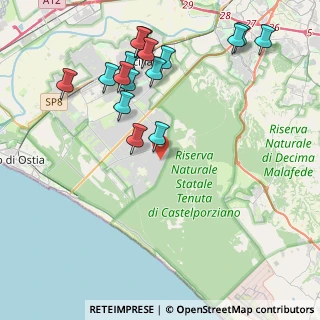 Mappa Via Strigno, 00124 Roma RM, Italia (4.93625)