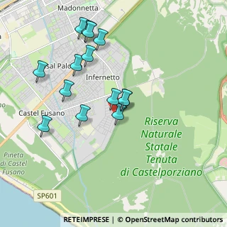 Mappa Via Strigno, 00124 Roma RM, Italia (1.96286)