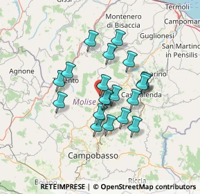 Mappa Piazza Vittorio Veneto, 86030 Lucito CB, Italia (11.3315)