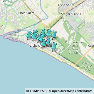 Mappa Viale Paolo Orlando, 00125 Lido di Ostia RM, Italia (0.97182)