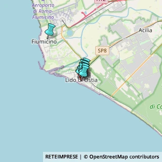 Mappa Via Santa Monica, 00122 Lido di Ostia RM, Italia (0.93091)