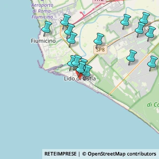Mappa Via Santa Monica, 00122 Lido di Ostia RM, Italia (4.81125)
