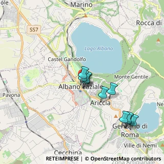 Mappa Via Don Luigi Minzoni, 00041 Albano Laziale RM, Italia (1.71909)