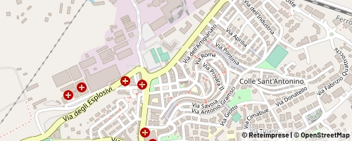 Mappa Colleferro