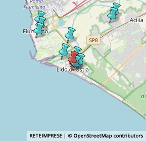 Mappa Via Armando Armuzzi, 00122 Lido di Ostia RM, Italia (3.51455)