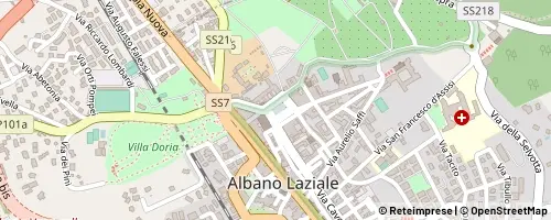 Mappa Albano Laziale