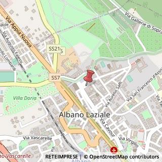 Mappa Via del Collegio Nazareno, 14, 00041 Albano Laziale, Roma (Lazio)