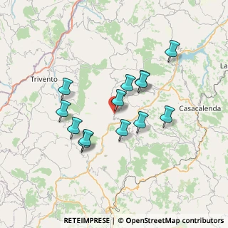 Mappa SP163, 86030 Lucito CB, Italia (6.55385)