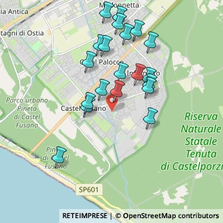 Mappa Via Malosco, 00124 Roma RM, Italia (2.0225)