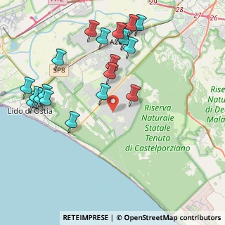 Mappa Via Malosco, 00124 Roma RM, Italia (4.99)