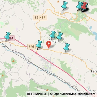 Mappa P4JR+HG8 Anagni, 03012 Anagni FR, Italia (7.7305)