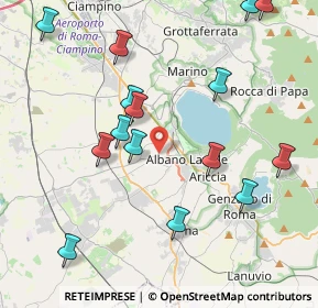 Mappa Via del Tufo, 00041 Albano Laziale RM, Italia (4.83)