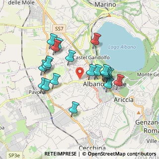 Mappa Via del Tufo, 00041 Albano Laziale RM, Italia (1.7555)