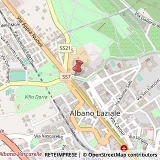 Mappa Via Cairoli, 13, 00041 Albano Laziale, Roma (Lazio)