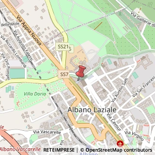 Mappa Via Guglielmo Marconi, 5, 00041 Albano Laziale, Roma (Lazio)