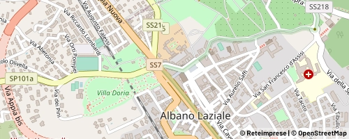 Mappa Albano Laziale