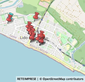 Mappa Viale Paolo Orlando, 00122 Lido di Ostia RM, Italia (0.70118)