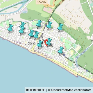 Mappa Viale Paolo Orlando, 00122 Lido di Ostia RM, Italia (0.93364)