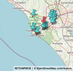Mappa Via Granito di Belmonte, 00100 Lido di Ostia RM, Italia (13.344)