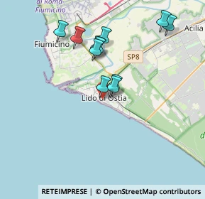 Mappa Via Granito di Belmonte, 00100 Lido di Ostia RM, Italia (3.63182)