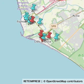 Mappa Via Granito di Belmonte, 00100 Lido di Ostia RM, Italia (3.71545)