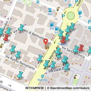 Mappa Via Granito di Belmonte, 00121 Lido di Ostia RM, Italia (0.09167)