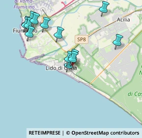 Mappa Via Ferdinando Acton, 00122 Roma RM, Italia (4.51357)