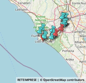 Mappa Lungomare Paolo Toscanelli, 00121 Roma RM, Italia (12.3055)