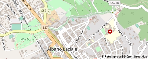 Mappa Albano Laziale