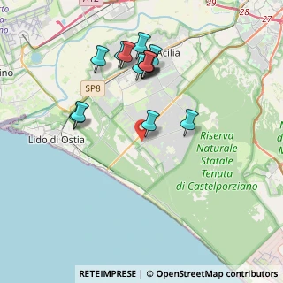 Mappa Via Vincenzo Errante, 00124 Roma RM, Italia (4.03214)